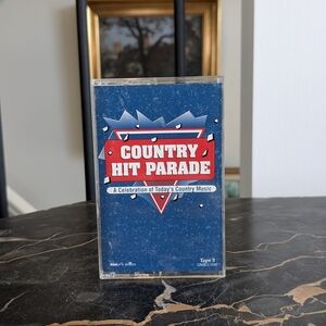 Country Hit Parade Cassette TAPE 3 ONLY Vintage 90s BMG Compilation Clint Black